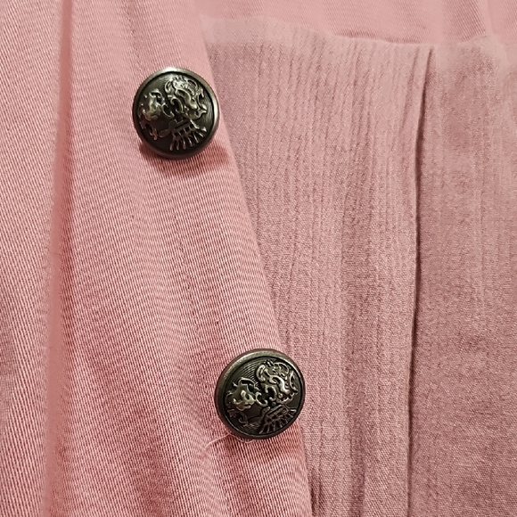 Torrid Pink Button-Front Blazer - Picture 4 of 6